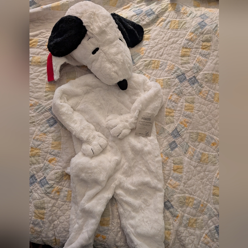 Pottery Barn Kids Peanuts Snoopy Costume - 3T